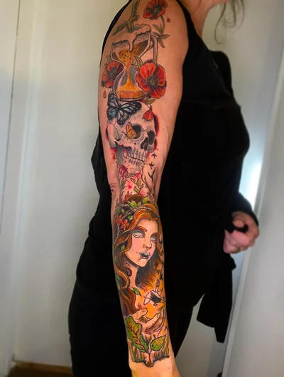 Bittor Cid | Tatuo anime y new school tattoo ig_009