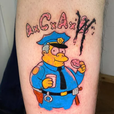 Bittor Cid | Tatuo anime y new school tattoo ig_016