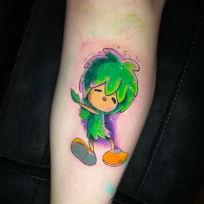 Bittor Cid | Tatuo anime y new school tattoo ig_024