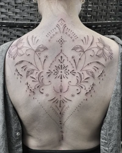 Dotwork Damian · Damian Foreman tattoo ig_012