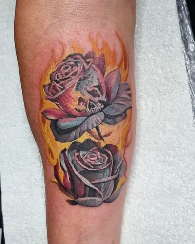 Dotwork Damian · Damian Foreman tattoo ig_019