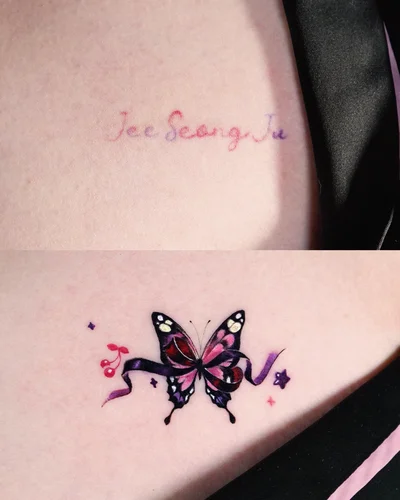 𝐅𝐥𝐮𝐟𝐟𝐲 𝐋𝐞𝐞🇰🇷 tattoo ig_024