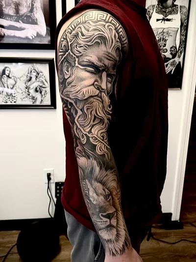 Iron Lion Tattoo tattoo ig_008