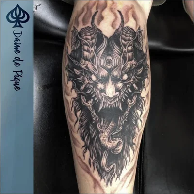 Dame de Pique Tatouage tattoo ig_010