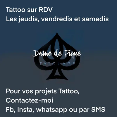 Dame de Pique Tatouage tattoo ig_011