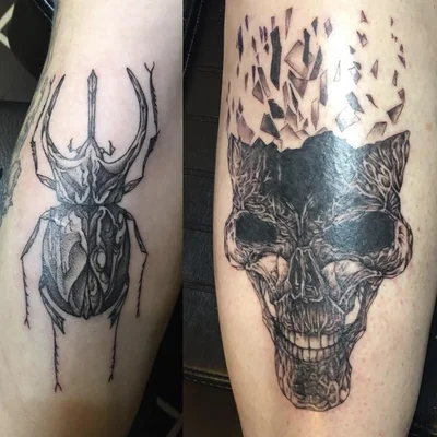 Dame de Pique Tatouage tattoo ig_015