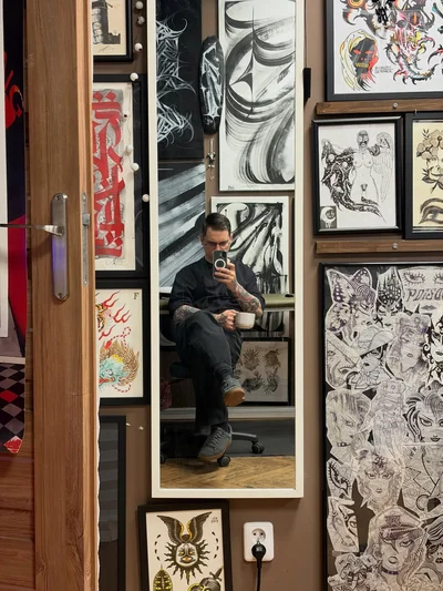 Knefel | tatuaż, ilustracja, figurki tattoo ig_010