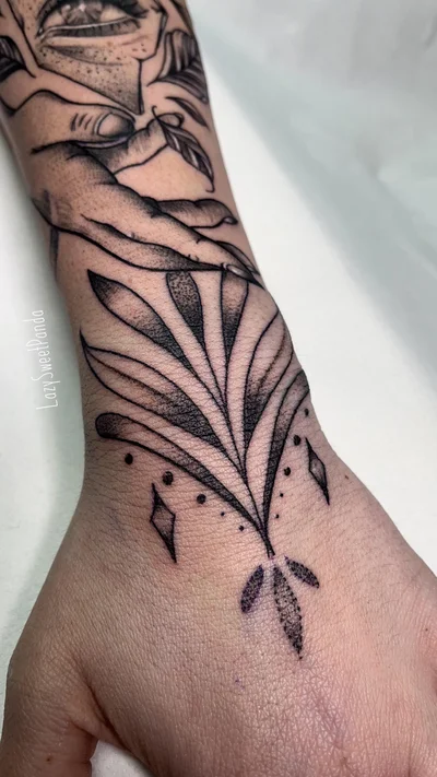 Lazy Sweet Panda tattoo ig_008