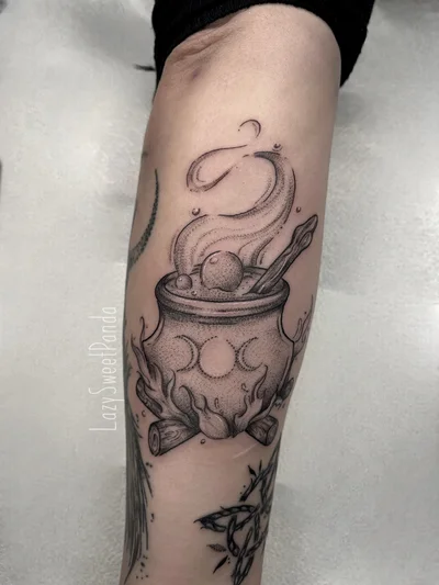 Lazy Sweet Panda tattoo ig_014