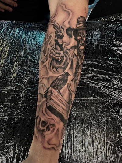 Rick Deville. Owner/artist tattoo ig_011
