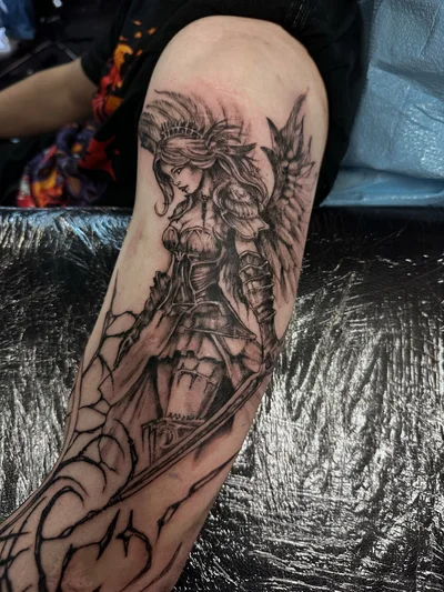 Rick Deville. Owner/artist tattoo ig_016