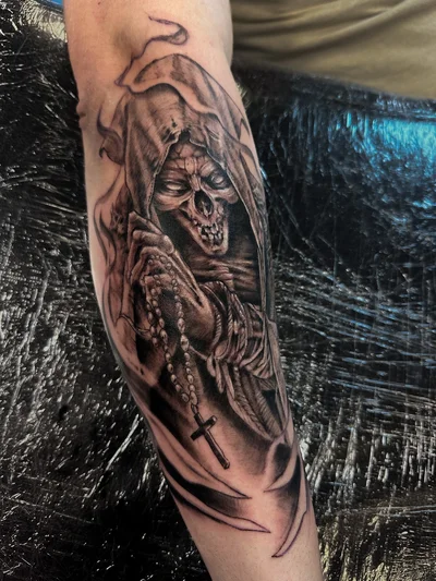 Rick Deville. Owner/artist tattoo ig_018