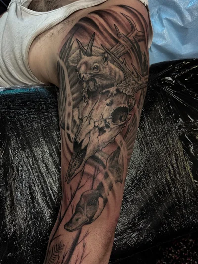 Rick Deville. Owner/artist tattoo ig_020