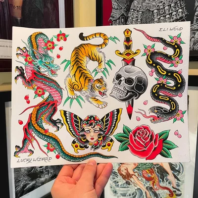 Lucky Wizard Tattoo tattoo ig_010