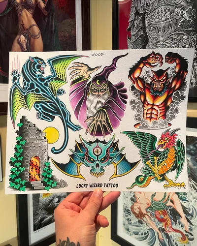 Lucky Wizard Tattoo tattoo ig_018