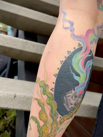 Micah Riot 🌈 Unique Color Tattoos in Oakland, CA tattoo ig_012