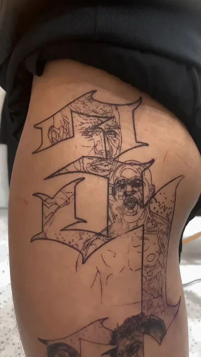 blackandgreytattoo chicanotattoo 블랙엔그레이타투 치카노타투 tattoo ig_015