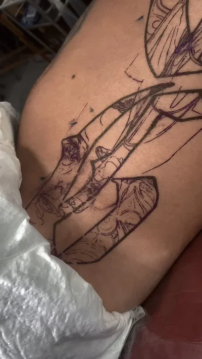 blackandgreytattoo chicanotattoo 블랙엔그레이타투 치카노타투 tattoo ig_017