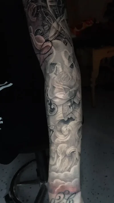 blackandgreytattoo chicanotattoo 블랙엔그레이타투 치카노타투 tattoo ig_019