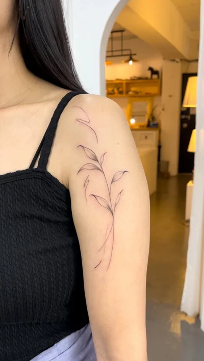 일육타투 홍대타투 꽃타투 감성타투 레터링타투 tattoo ig_023