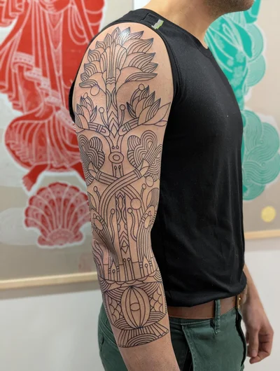 Noon Nuna tattoo ig_023
