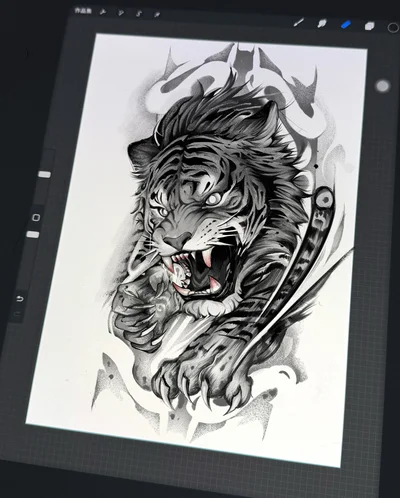 o11個底線xz tattoo ig_012
