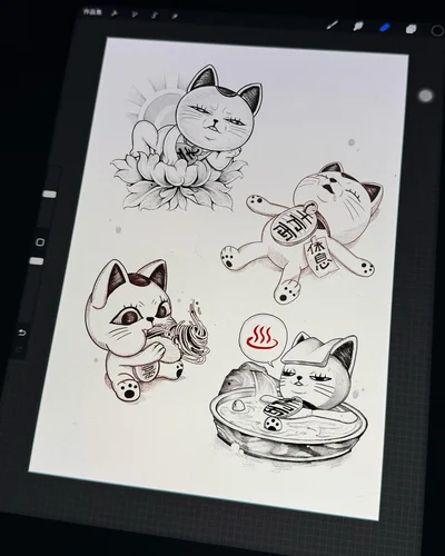 o11個底線xz tattoo ig_015