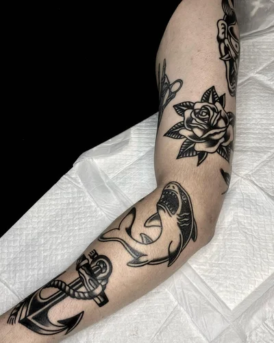🇰🇷 올드스쿨타투 포포타투 tattoo ig_017
