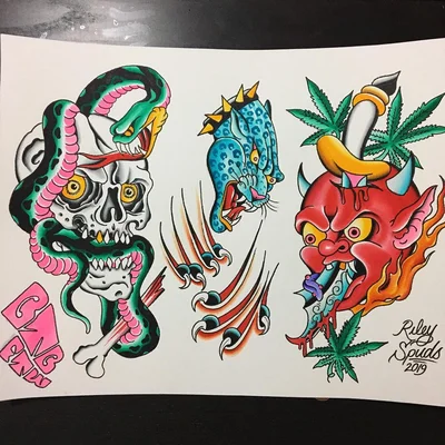 Riley Spuds tattoo ig_012