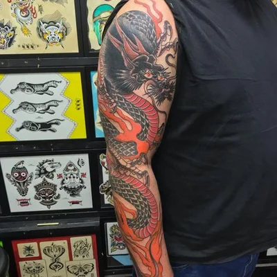 Justin Rockett tattoo 032