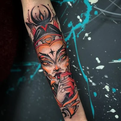 Rockin Rabbit tattoo 023