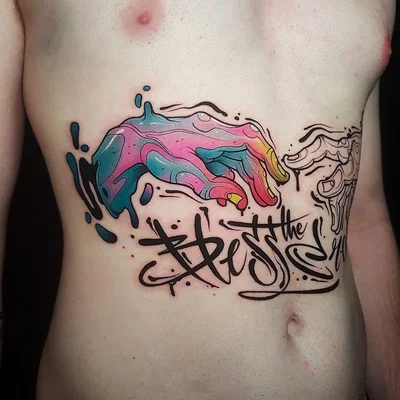 Rockin Rabbit tattoo 027