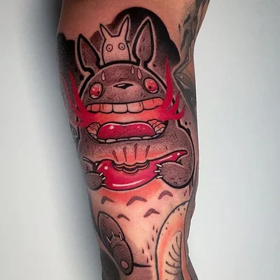 Rockin Rabbit tattoo 029