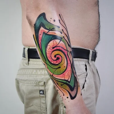 Rockin Rabbit tattoo 030