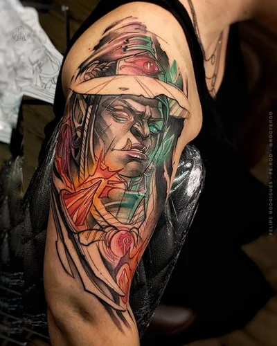 Felipe Rodrigues tattoo 039