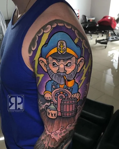 Roger Parrilla tattoo 019