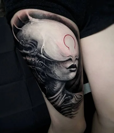 Roman Hide tattoo 014