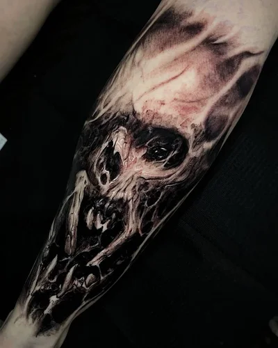 Roman Hide tattoo 017