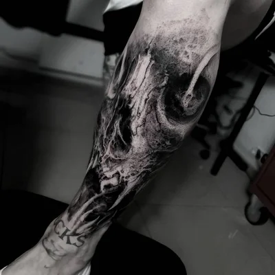Roman Hide tattoo 030