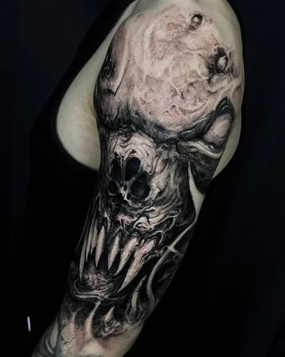 Roman Hide tattoo 035