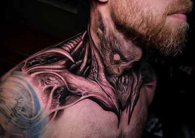 Roman Hide tattoo 045