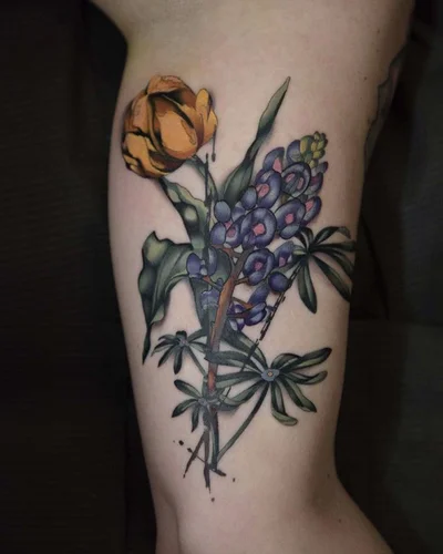 Diego Romay // Floral / Ornamental Tattoos tattoo 035