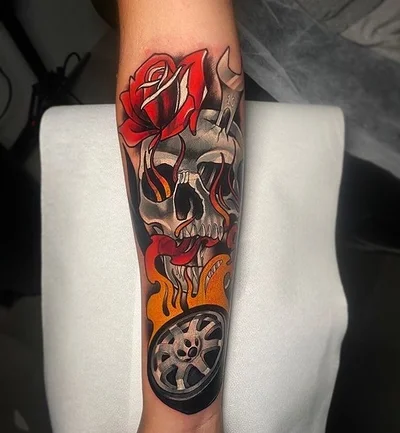 Cristian Romero Magdalena tattoo 026