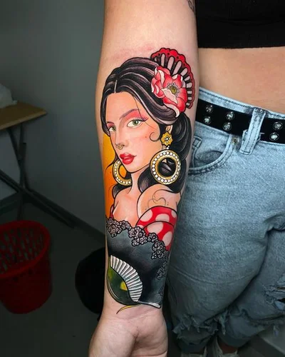 Cristian Romero Magdalena tattoo 050