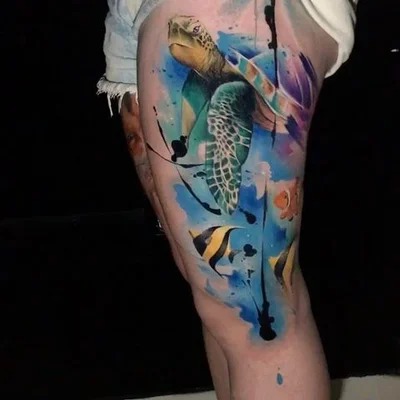 Ronaldo Araujo tattoo 008