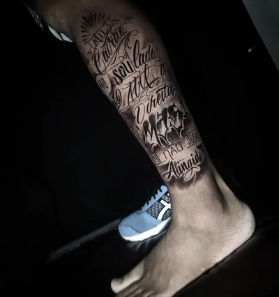 Ronaldo Araujo tattoo 013
