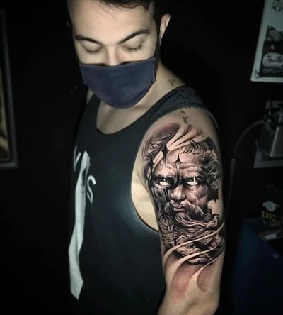 Ronaldo Araujo tattoo 044