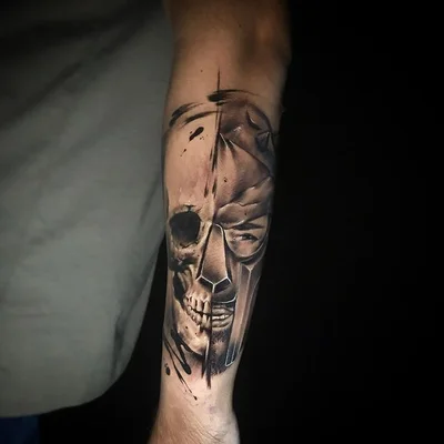 Ronaldo Araujo tattoo 048
