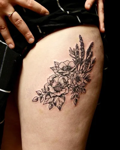 Rosaland tattoo 025