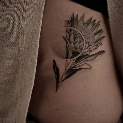 Rose'a'Line Tattoo tattoo 023